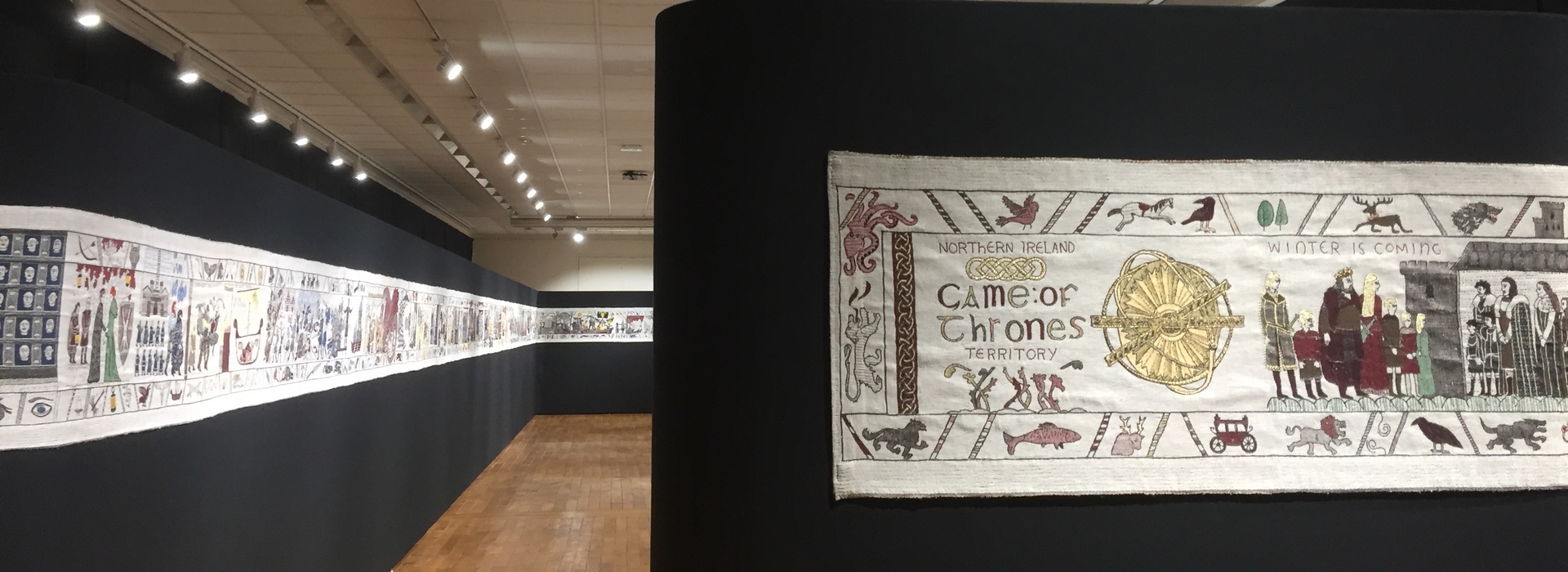 Game of Thrones Tapestry exhibited in Bayeux - Bayeux Museum
